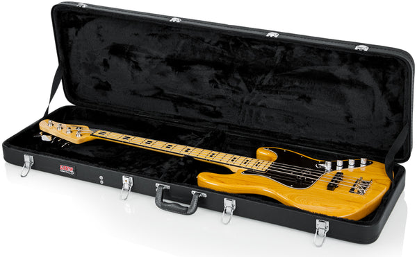 Gator GWE-BASS - Economy Wood Electric Bass Guitar Case - Black Finish