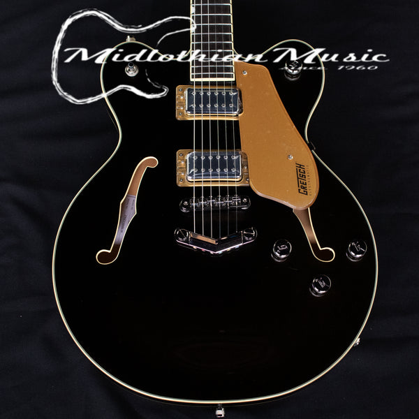 Gretsch G5622 Electromatic Center Block Double-Cut w/V-Stoptail Electric Guitar - Black Gold Gloss Finish