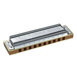 Shop online for Hohner 1896 Marine Band Diatonic Harmonica Key of D today. Now available for purchase from Midlothian Music of Orland Park, Illinois, USA