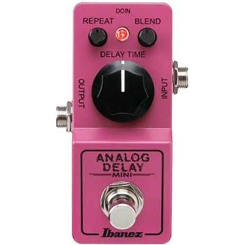 Shop online for Ibanez ADMINI Mini Analog Delay Pedal today. Now available for purchase from Midlothian Music of Orland Park, Illinois, USA