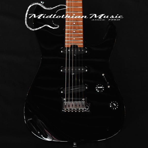 Charvel Pro-Mod DK22 SSS 2PT CM - Electric Guitar - Gloss Black Finish