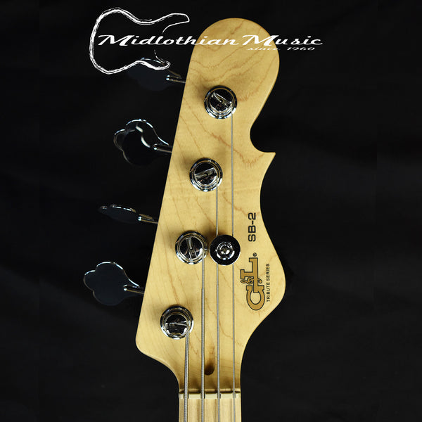 G&L Tribute SB-2 - Sonic Blue Finish - 4-String Electric Bass (201222562) @9.8lbs