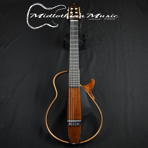 Yamaha SLG200NW Silent Guitar - Wide Nylon-String - Natural Finish w/Gig Bag