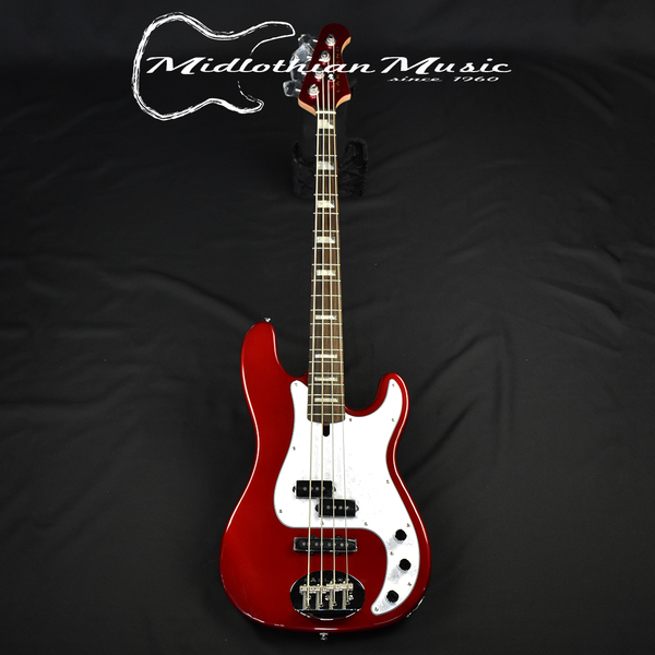 Lakland 44-64 Skyline Custom PJ - 4-String Bass - Candy Apple Red Limi
