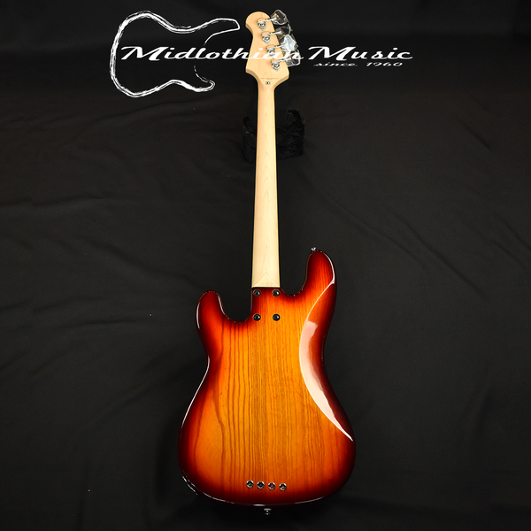 Lakland Skyline 44-64 Deluxe PJ Bass Guitar - Honeyburst Finish (220718048) @10.2lbs