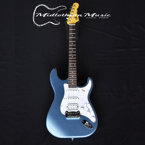 G&L Tribute Legacy HSS Electric Guitar - Lake Placid Blue Finish