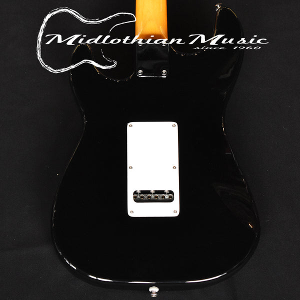 G&L Tribute Legacy Electric Guitar - Gloss Black Finish w/Tortoise Pickguard