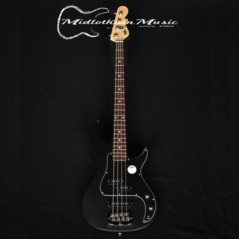 G&L Tribute SB-2 - Satin Black Finish - 4-String Electric Bass