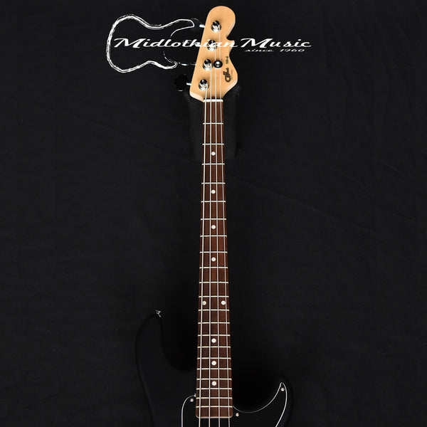 G&L Tribute SB-2 - Satin Black Finish - 4-String Electric Bass (210604310)