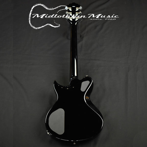 Washburn USA Custom Shop Electric Guitar & Case - Black Finish #0804124 DISCOUNTED