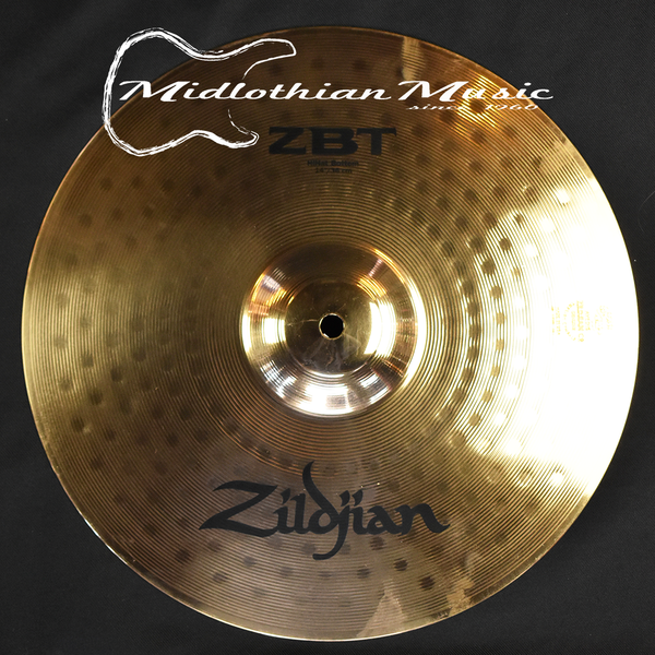 Zildjian ZBT 14" Hi-Hat Top & Bottom Cymbals