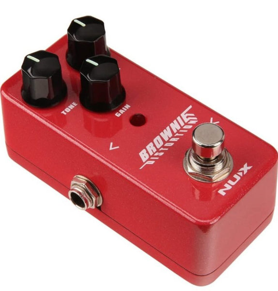 NUX Brownie Distortion Mini - Guitar Effect Pedal