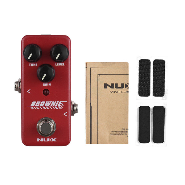 NUX Brownie Distortion Mini - Guitar Effect Pedal
